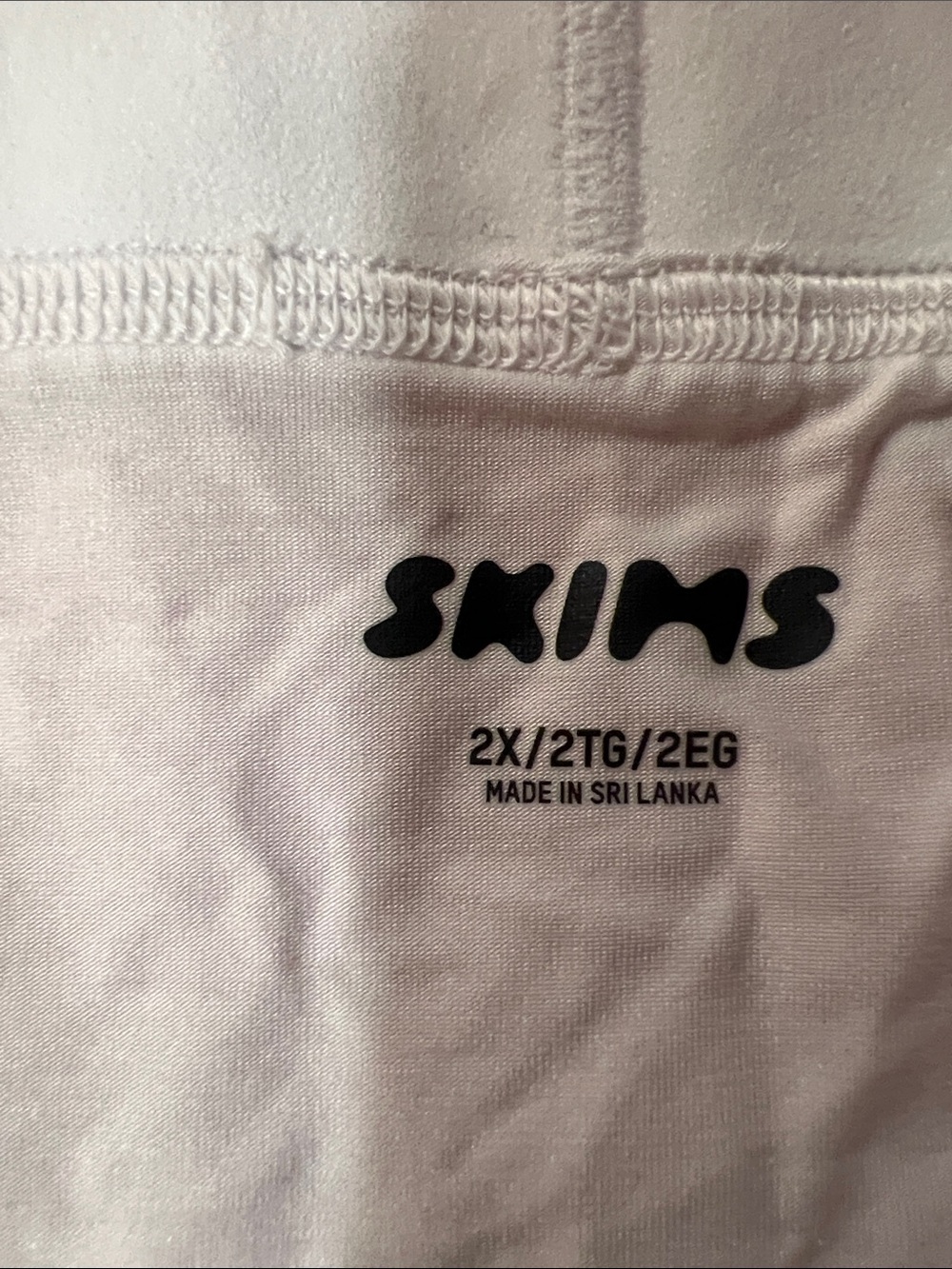 SKIMS Men's White Cotton Briefs. NWOT - Picture 2 of 5